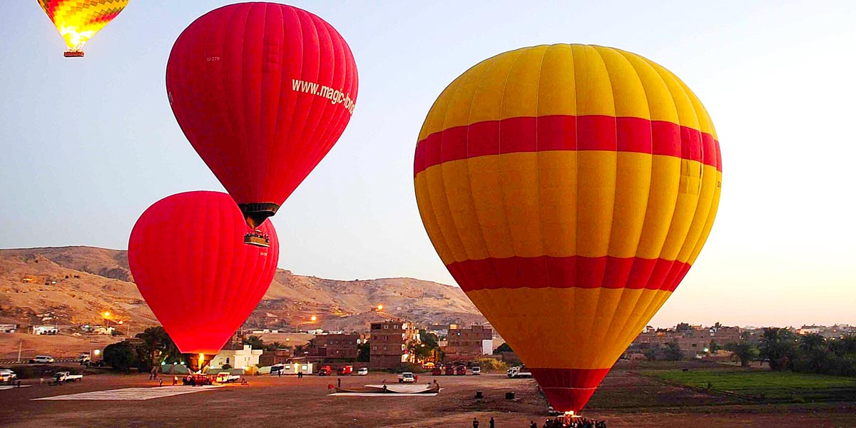 Luxor Hot Air Balloon - Egypt Tours Portal