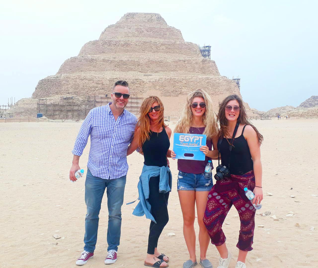 Our Customers at Saqqara Step Pyramid