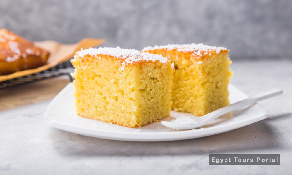 Basboosa - Egyptian Food - Egypt Tours Porta