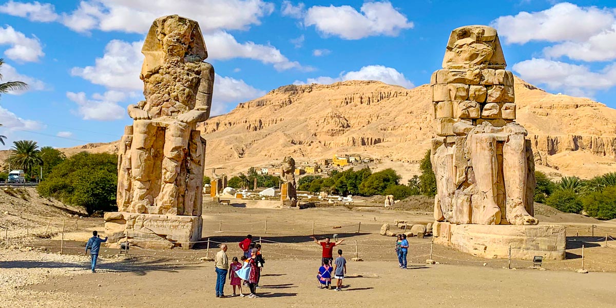 Colossi of Memnon - Egypt Tours Portal