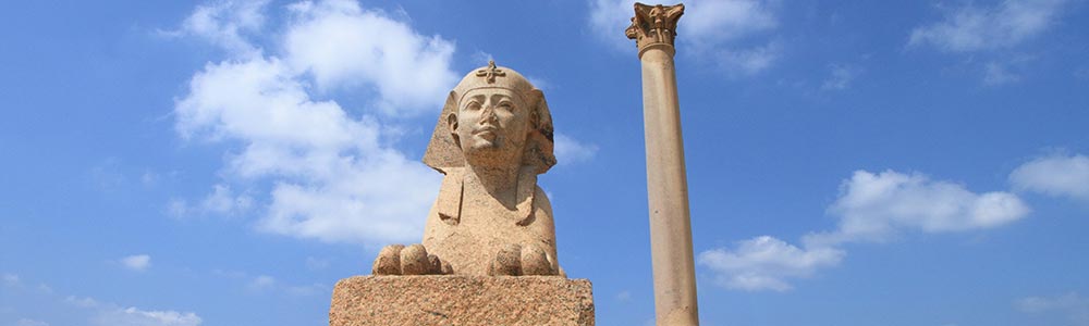 Pompeys Pillar in Alexandria - Egypt Tours Portal