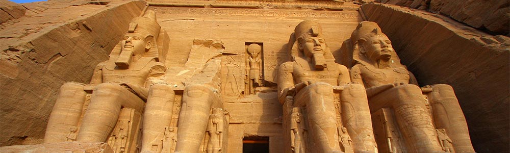 Ramses II Statues in Abu Simbel Temple - Egypt Tours Portal