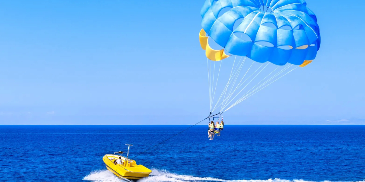 Parasailing in Sharm El-Sheikh - 10 Best Places for Water Sports in Egypt for a refreshing Vacation - Egypt Tours Portal