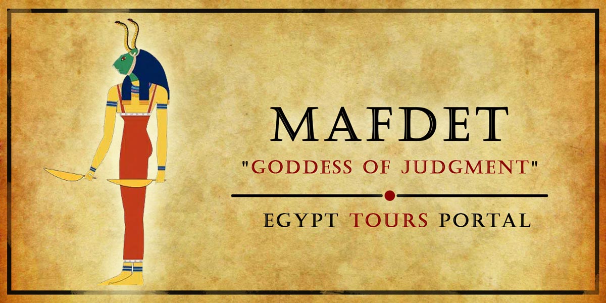 Mafdet Goddess of Judgment - Ancient Egyptian Gods and Goddess - Egypt Tours Portal