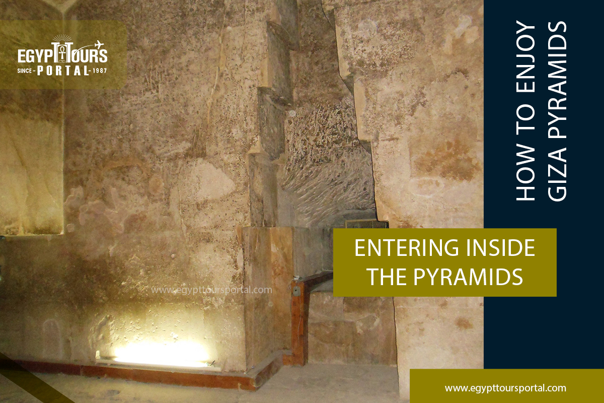 Inside the Queen Room at the Great Pyramid - Egypt Tours Portal
