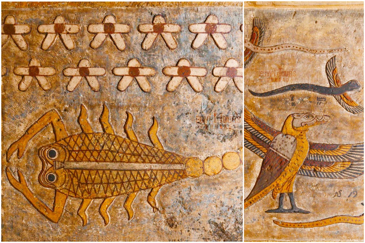 Inscriptions at Esna Temple - Egypt Tours Portal