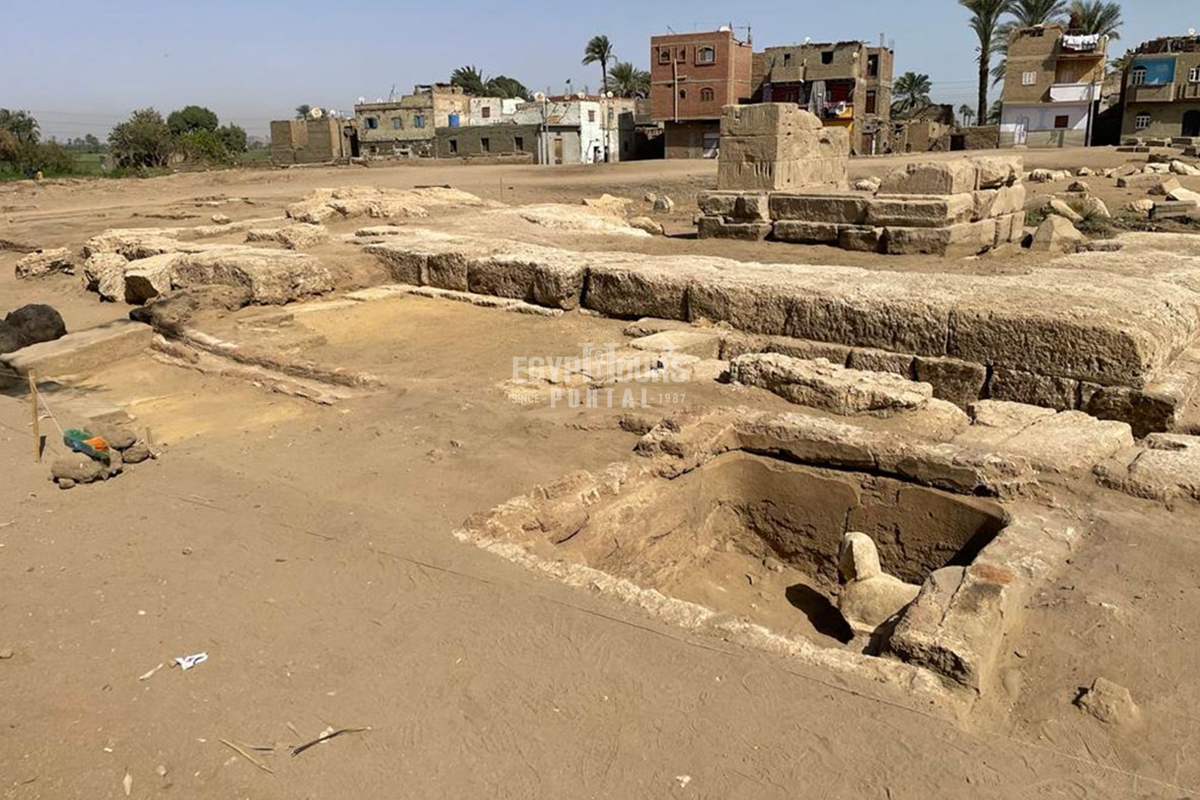 New Discovery Next to Dendara Temple - Egypt Tours Portal