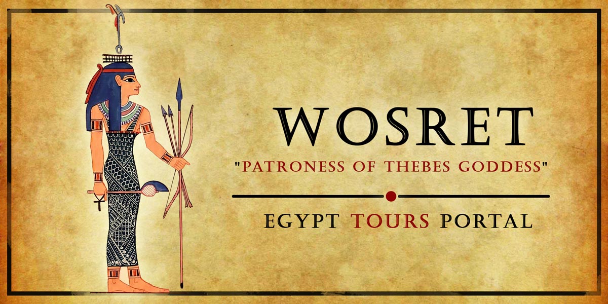 Wosret Patroness of Thebes Goddess - Ancient Egyptian Gods And Goddesses - Egypt Tours Portal