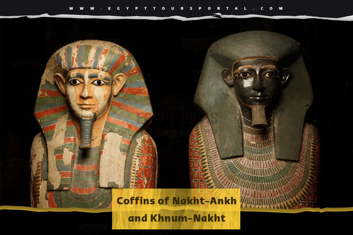 Coffins of the Two Brothers of Nakht-Ankh and Khnum-Nakht - Egypt Tours Portal