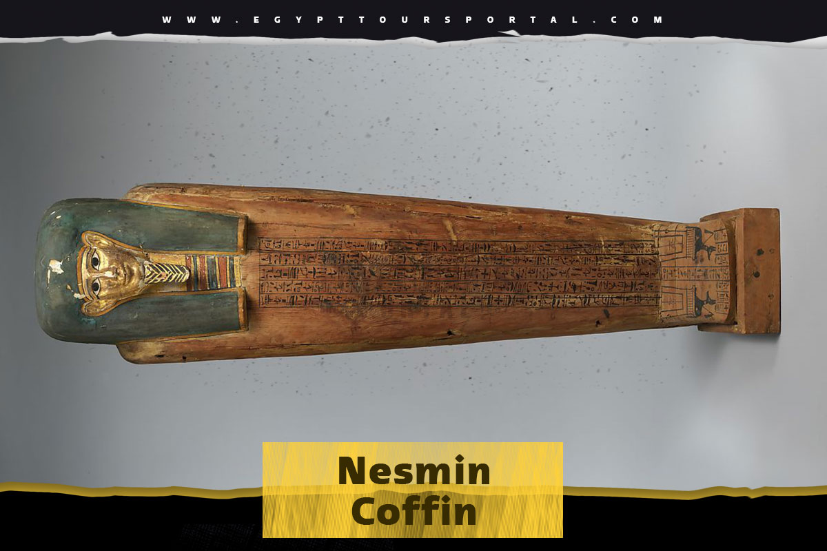 Nesmin Coffin - Ancient Egyptian Coffins - Egypt Tours Portal