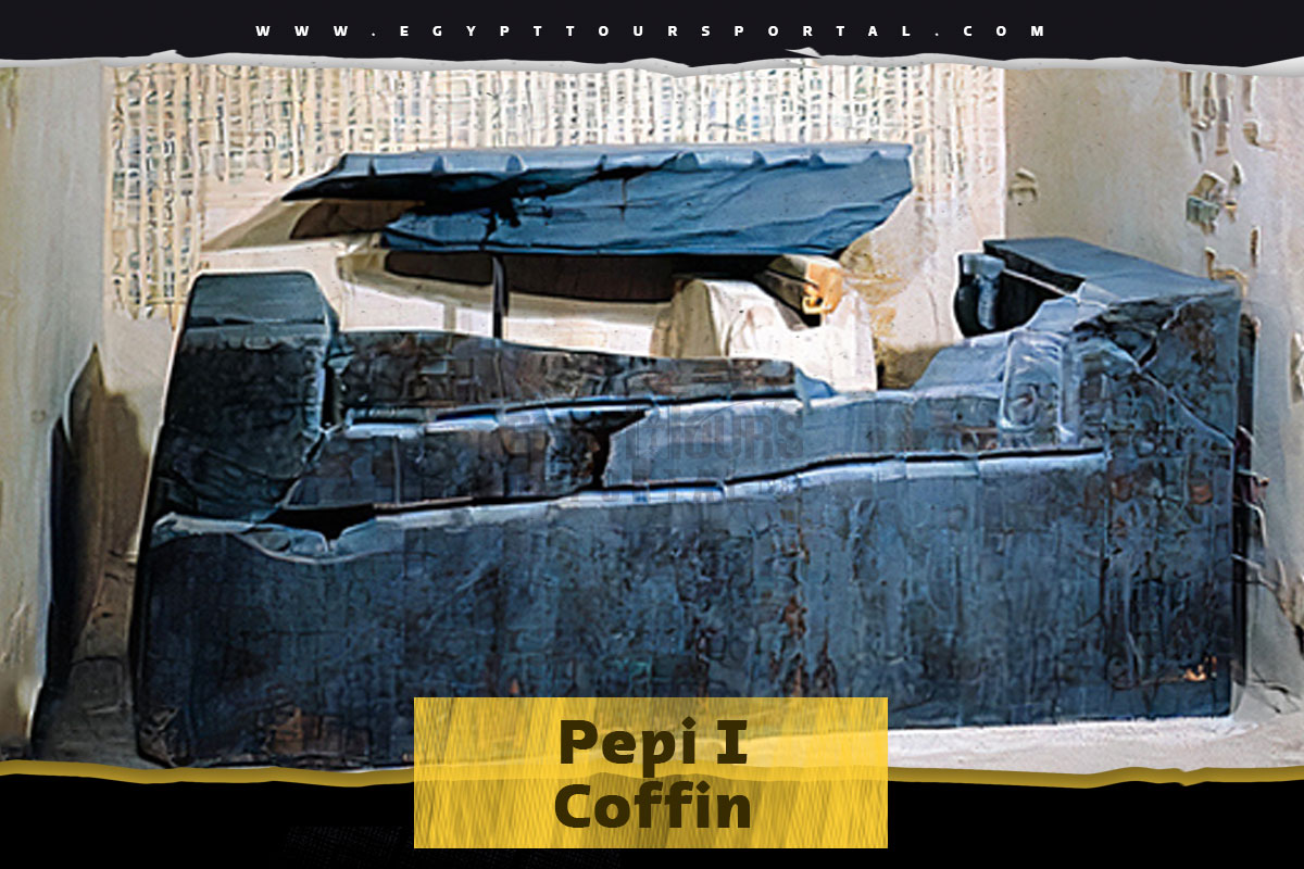 Pepi I Coffin - Ancient Egyptian Coffins - Egypt Tours Portal