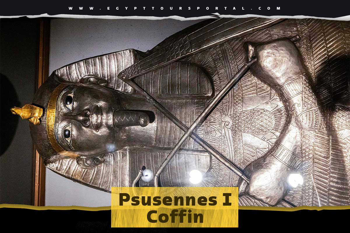 Psusennes I Coffin - Ancient Egyptian Coffins - Egypt Tours Portal