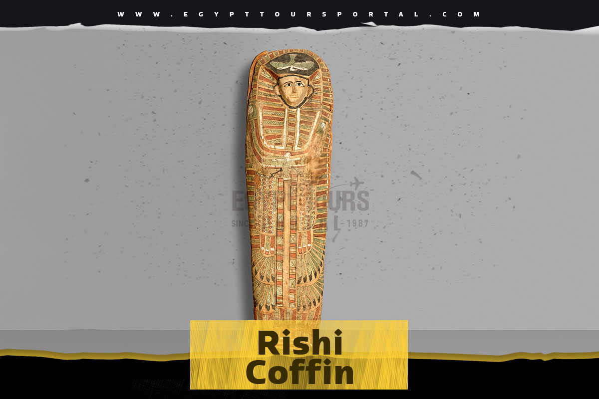 Rishi Coffin - Ancient Egyptian Coffins - Egypt Tours Portal
