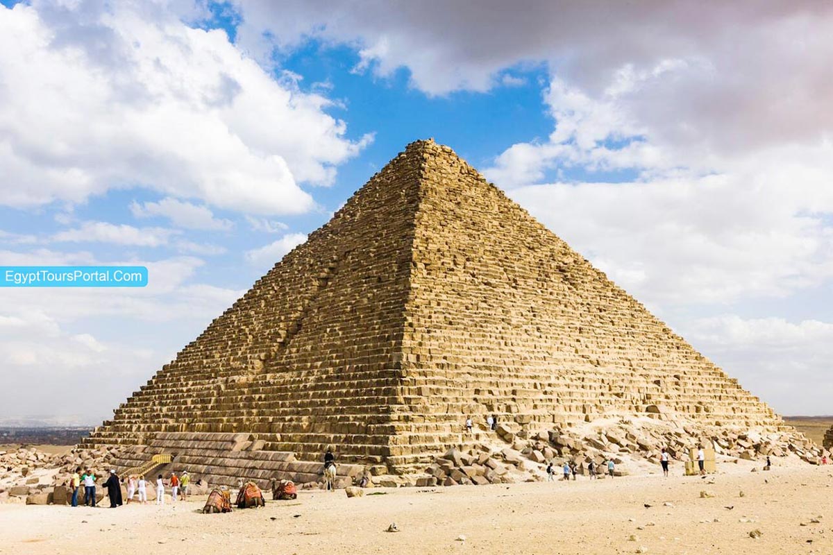 History of Menkaure Pyramid - Egypt Tours Portal