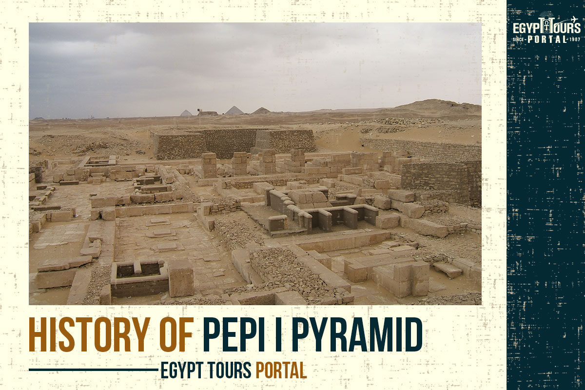 History of Pepi I Pyramid - Egypt Tours Portal