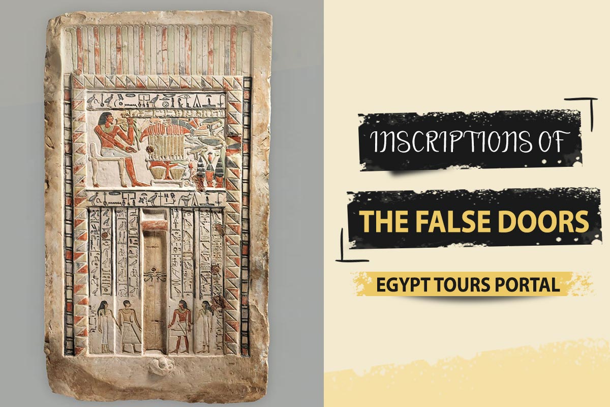 Inscriptions of the False Doors In Ancient Egypt - Egypt Tours Portal