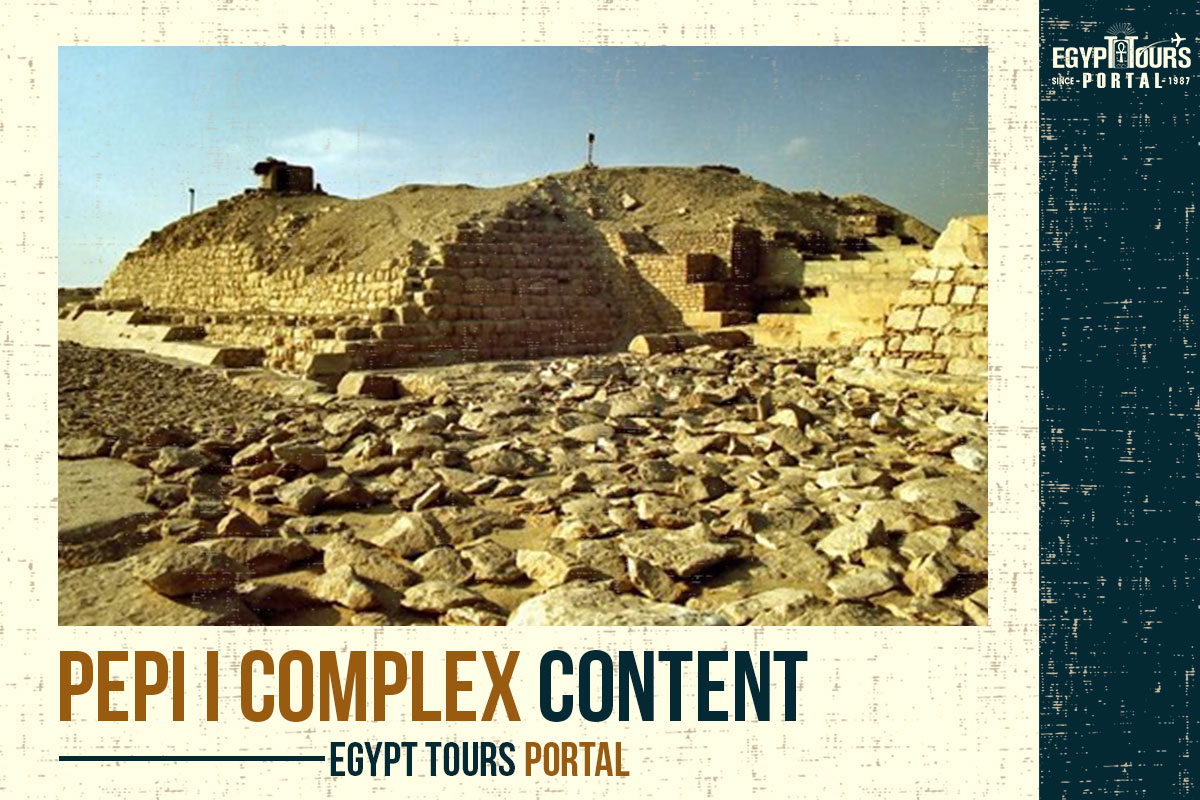 Pepi I Pyramid Complex Content - Egypt Tours Portal