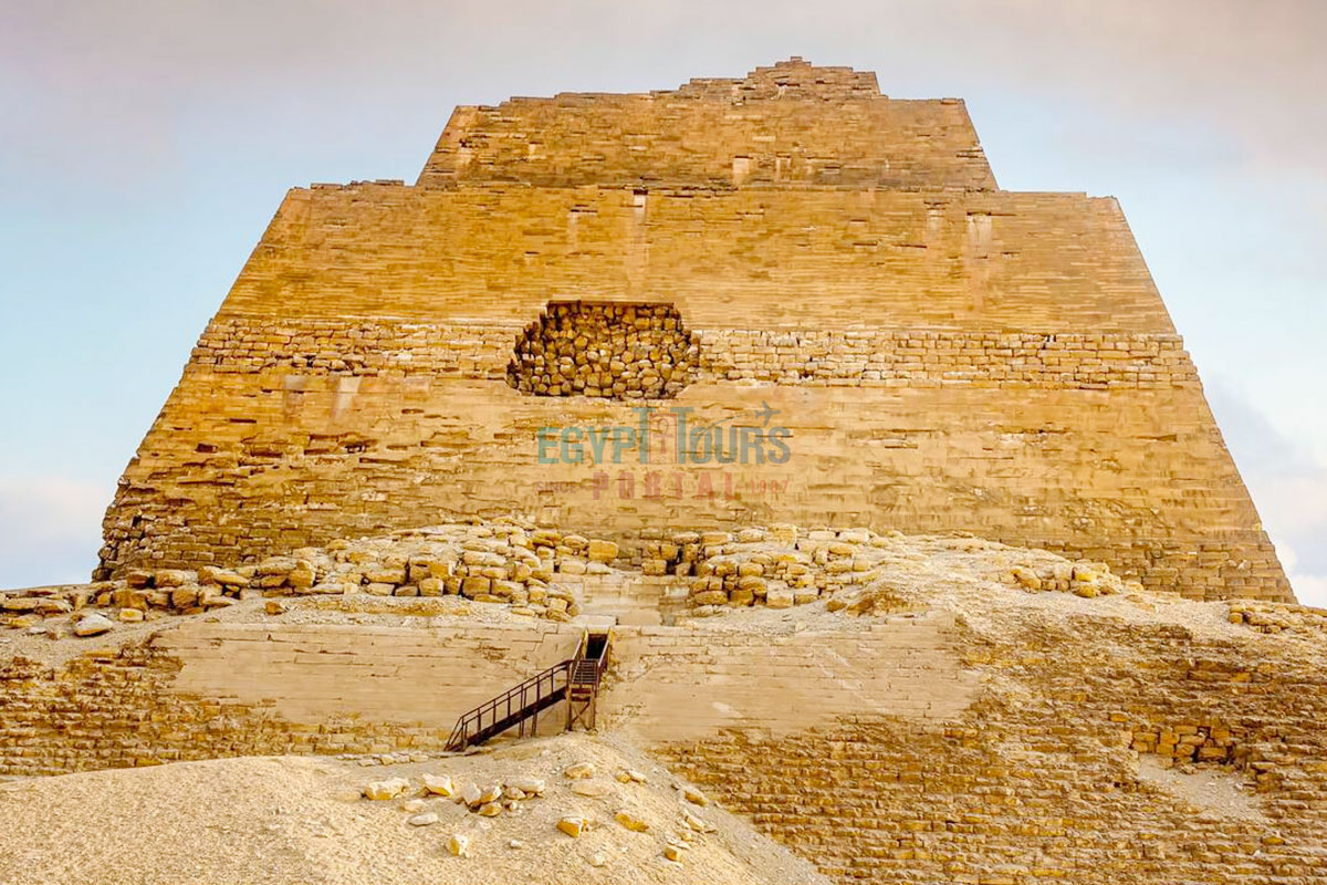 History Of the Meidum Pyramid - Egypt Tours Portal