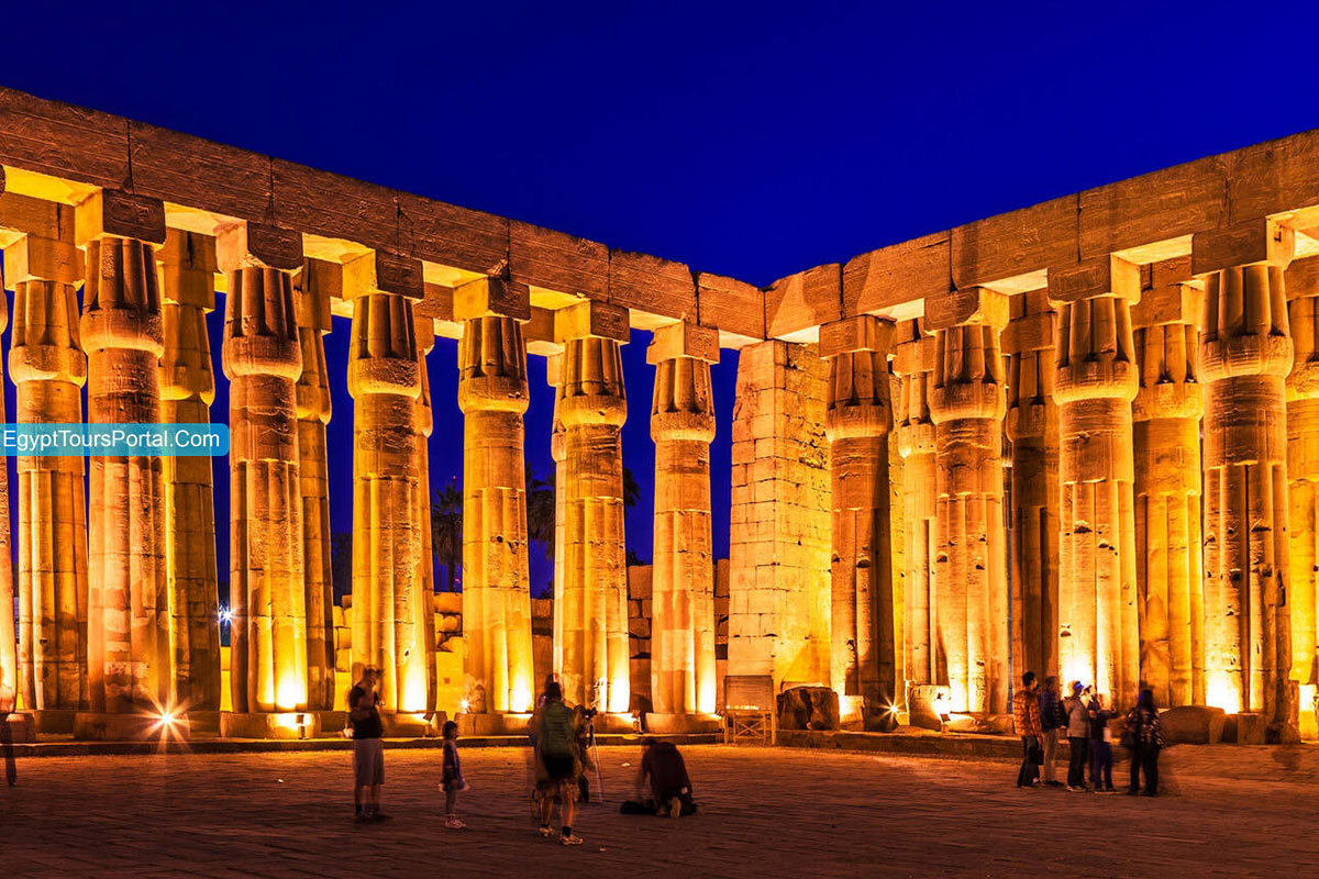 Luxor Temple by Night - Night in Luxor - Egypt Tours Portal