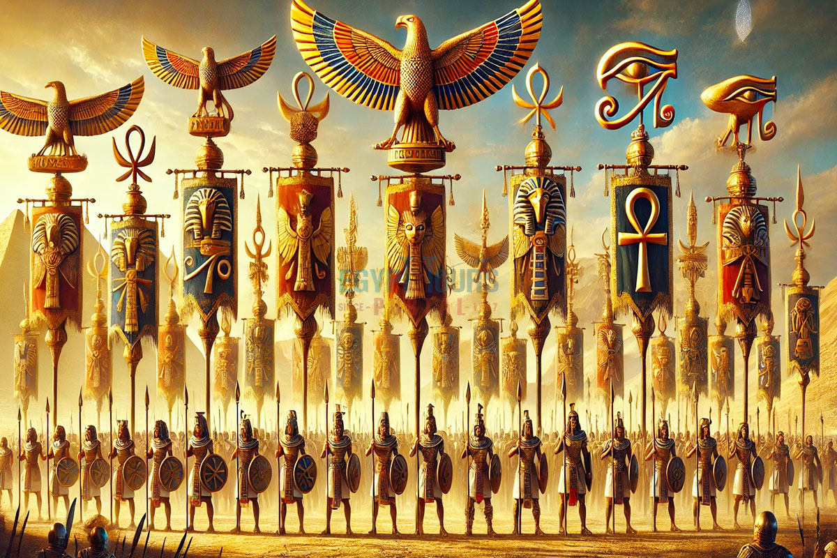Ancient Egyptian Military Banners -  Egypt Tours Portal
