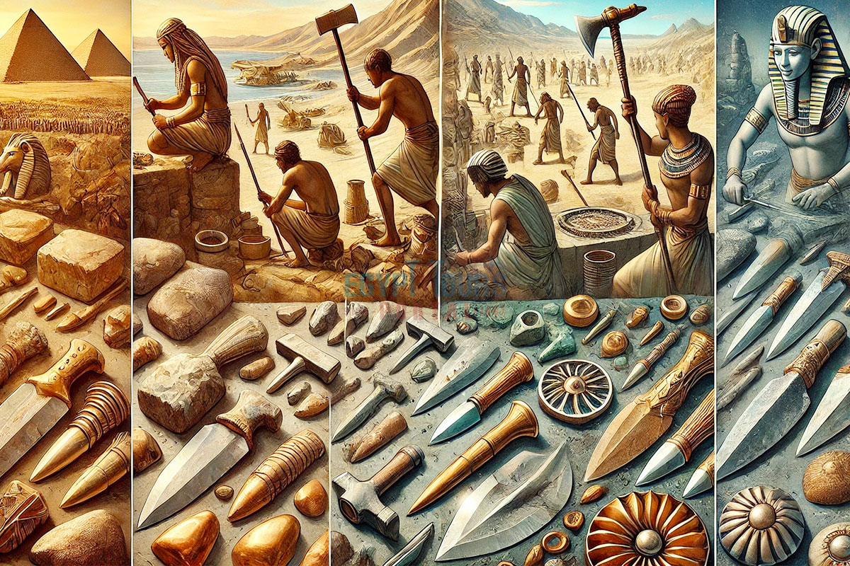 Materials of Ancient Egyptian Weapons - Egypt Tours Portal