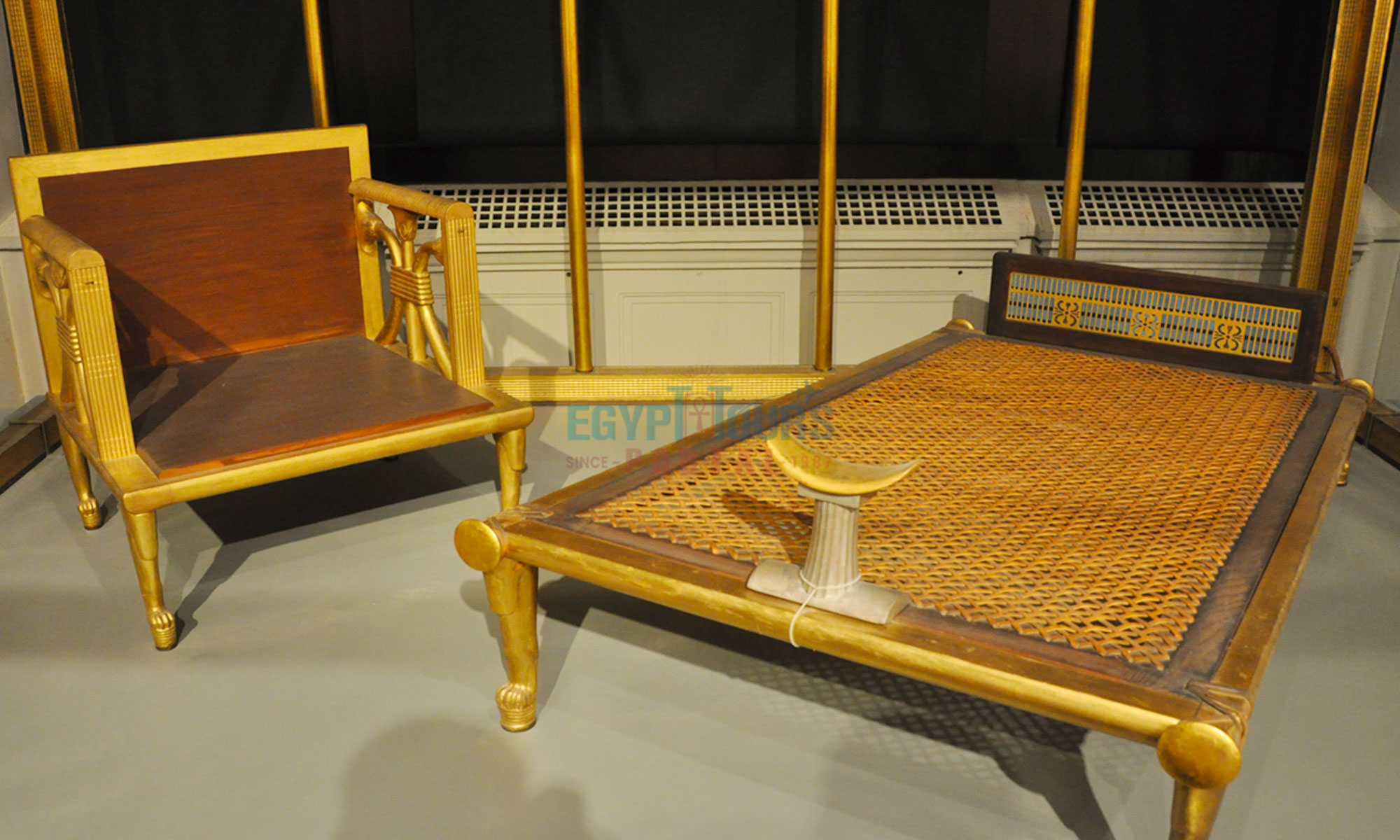 Ancient Egyptian Furniture - Egypt Tours Portal