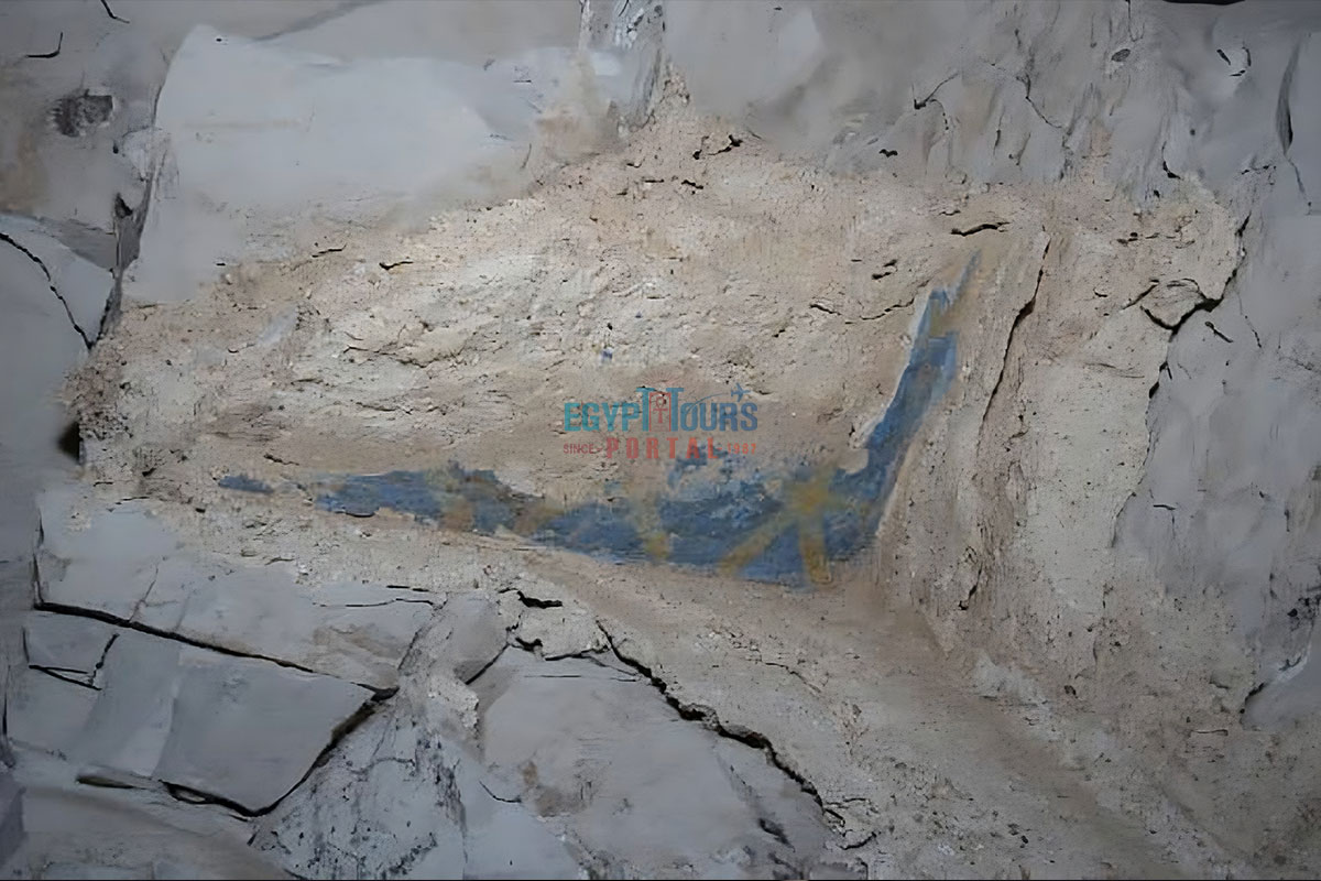 A Part of the Discovered Tomb - Egypt Tours Portal