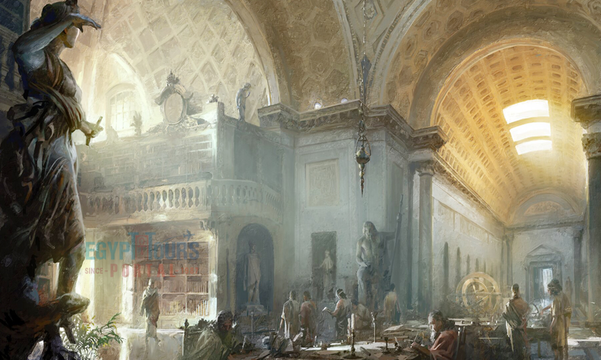 Explore Library of Alexandria: Greatness, Knowledge, & Loss