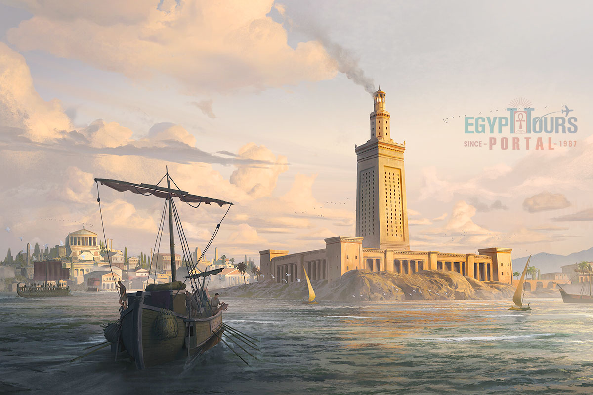 The Lighthouse of Alexandria  Built - Egypt Tours Portal