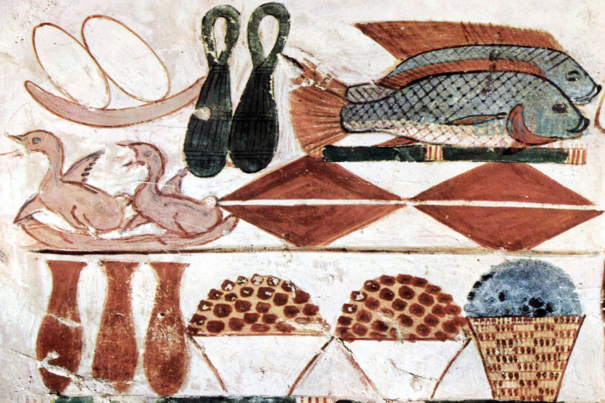 Ancient Egyptian Food Sources - Egypt Tours Portal