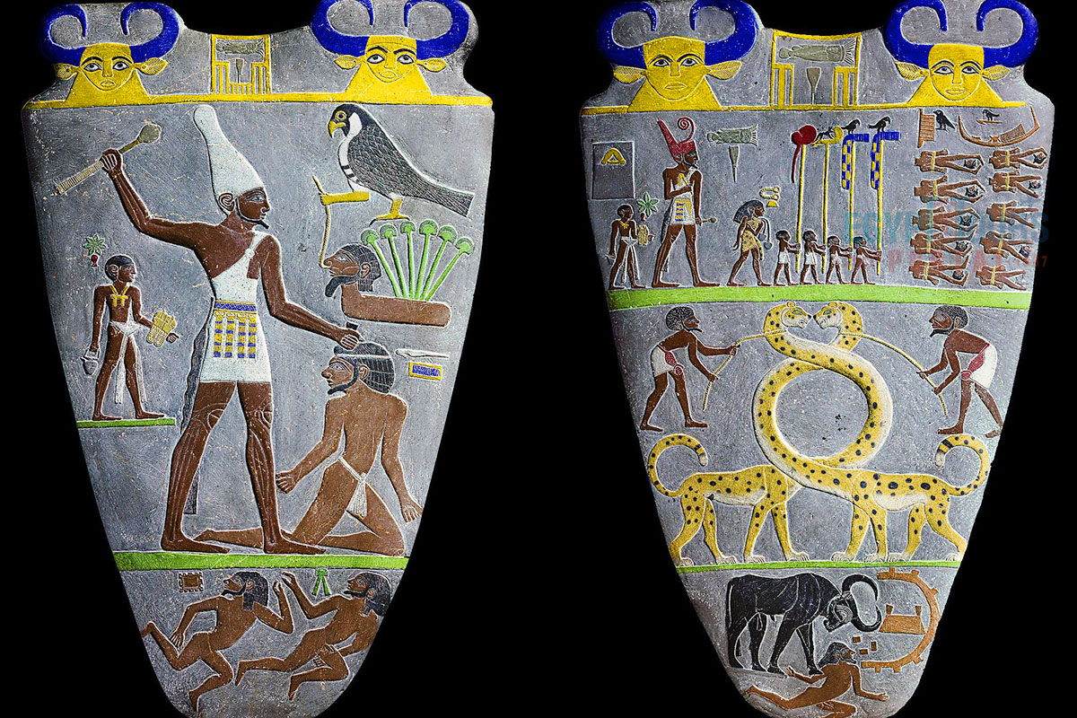 Narmer Palette Description - Egypt Tours Portal