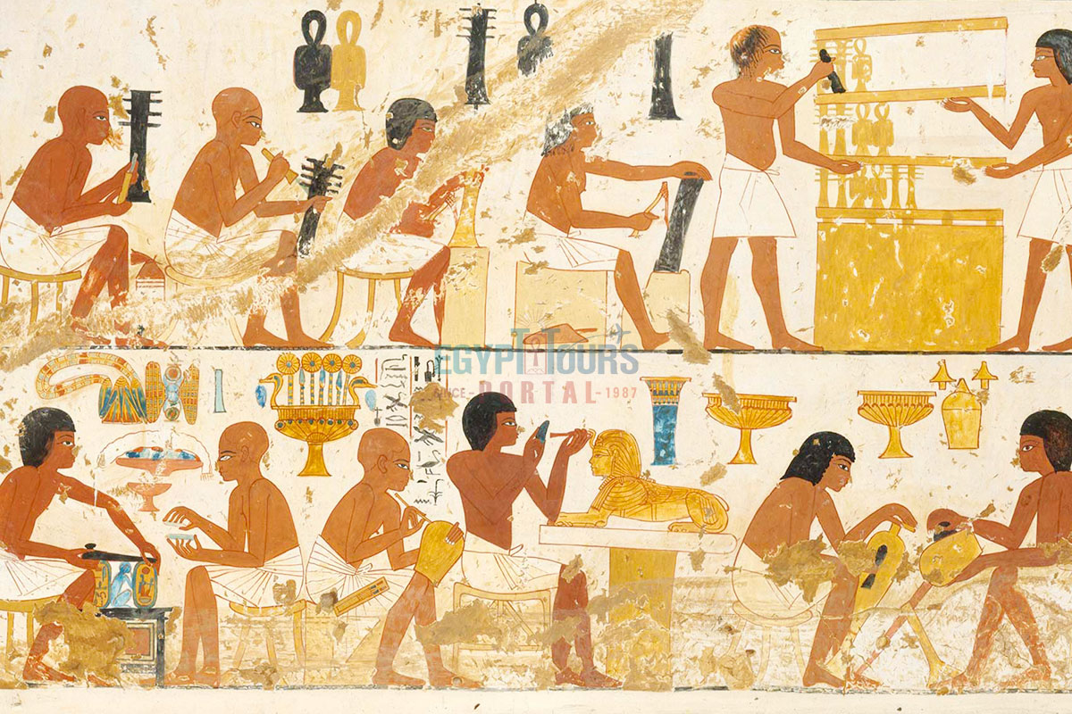 Craftsmen of the Middle Kingdom of Egypt - Egypt Tours Portal