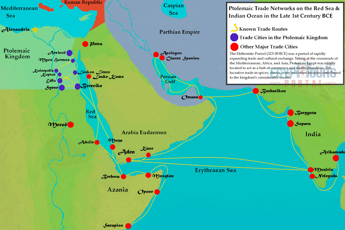 Trade Routes of the Red Sea  - Egypt Tours Portal