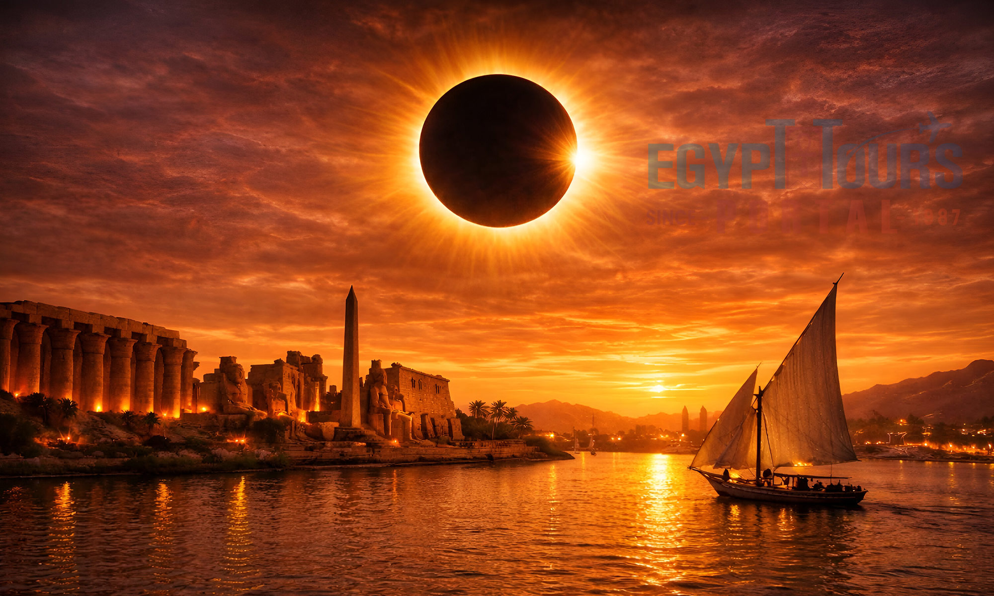 7 Day Egypt Solar Eclipse Tour with Hurghada 2027 - Egypt Tours Portal