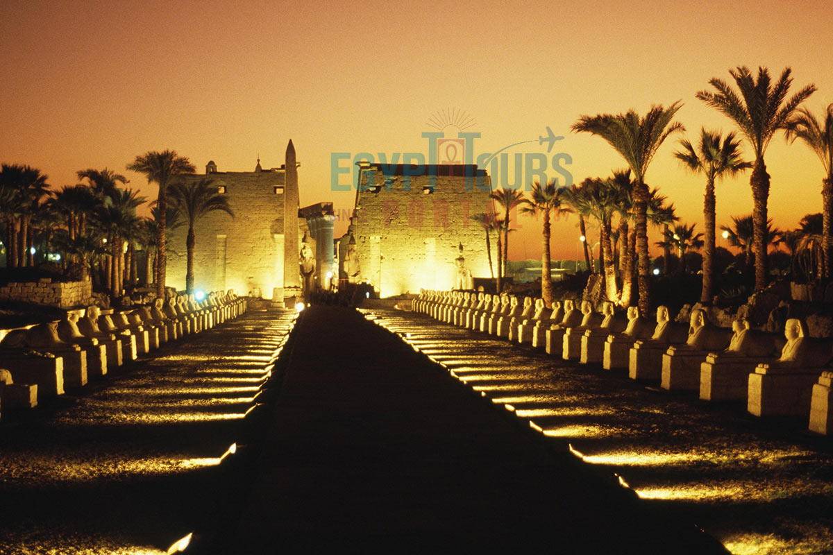 Avenue of Sphinxes in Luxor Temple - Egypt Tours Portal