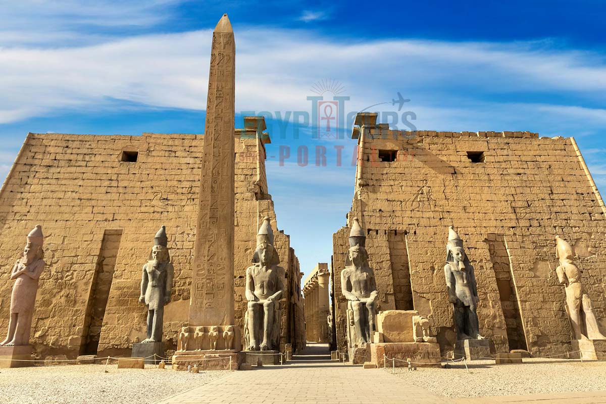 Construction of Luxor Temple - Egypt Tours Portal