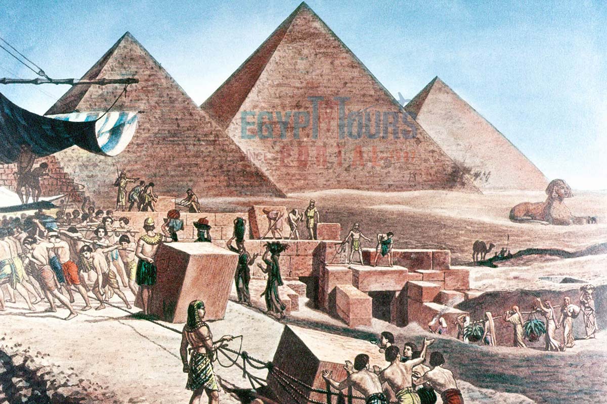 Construction of The Giza Pyramids - Egypt Tours Portal