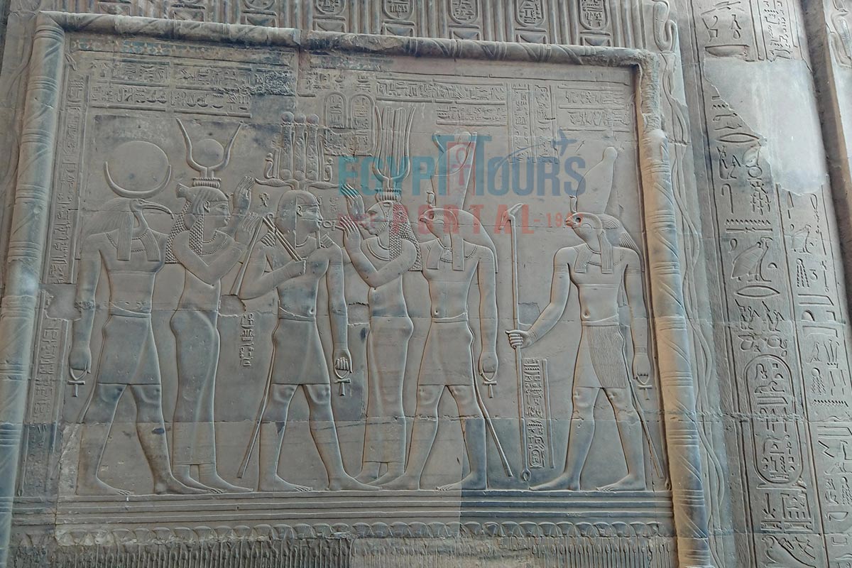 Decorations of Kom Ombo Temple - Egypt Tours Portal