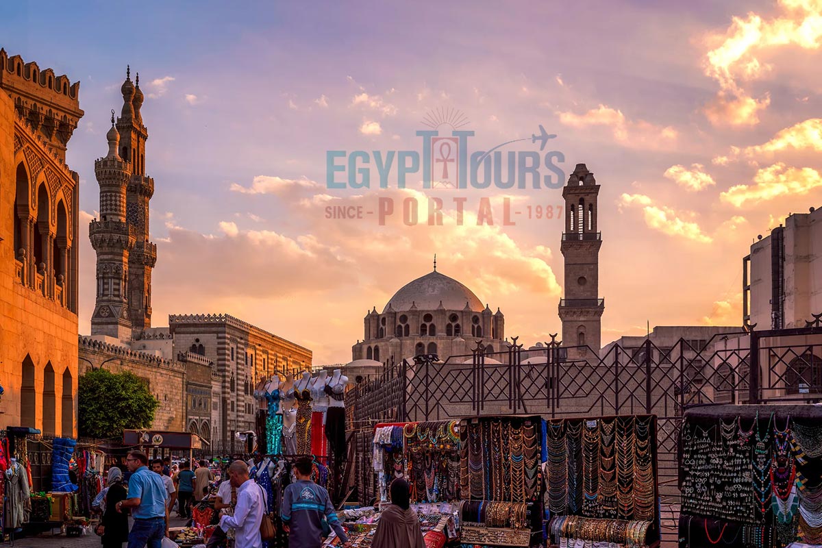 Location Of The Khan El Khalili Bazaar - Egypt Tours Portal