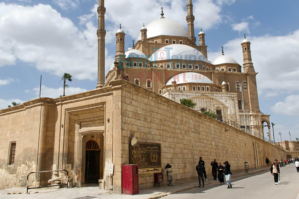 Location of the Muhammad Ali Mosque - Egypt Tours Portal