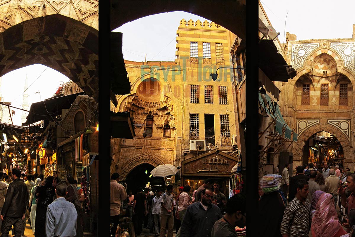 Map and Urban Structure of Khan El Khalili Bazaar - Egypt Tours Portal