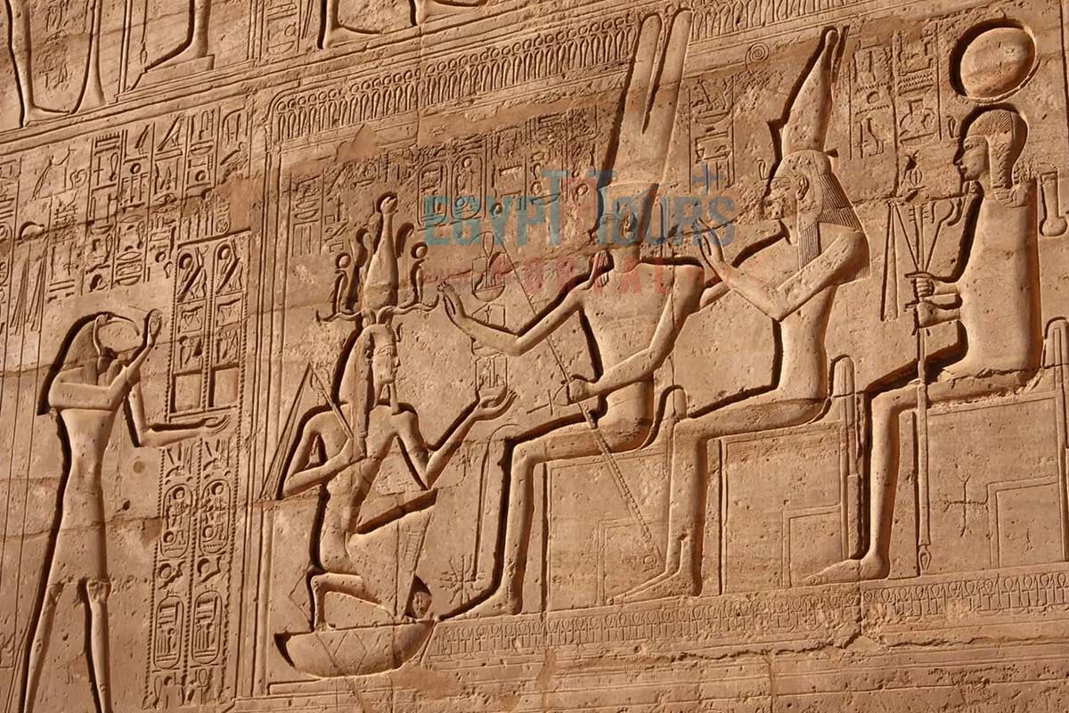 Mythology in Luxor Temple - Egypt Tours Portal