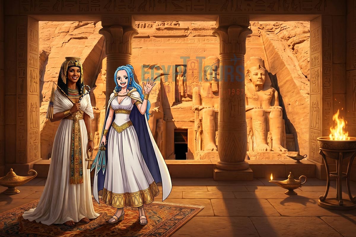 Nefertari and One Piece - Egypt Tours Portal