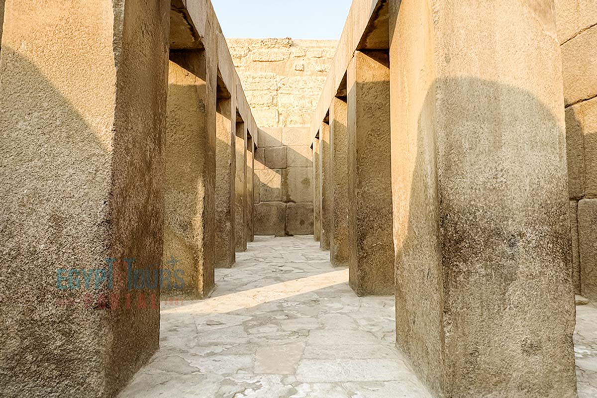 Pillars of the Pyramids of Giza - Egypt Tours Portal