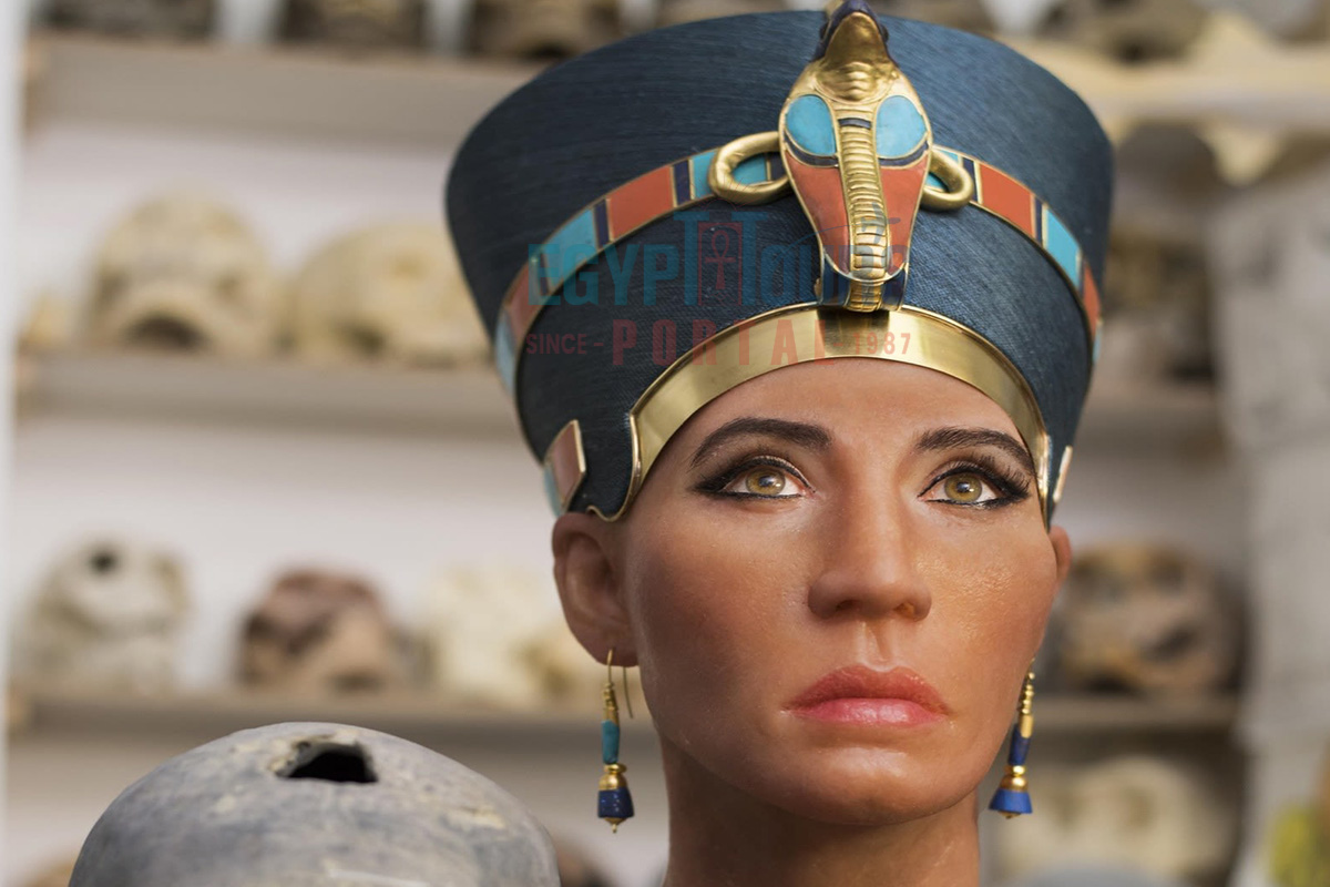 Queen Nefertiti Real Face - Egypt Tours Portal
