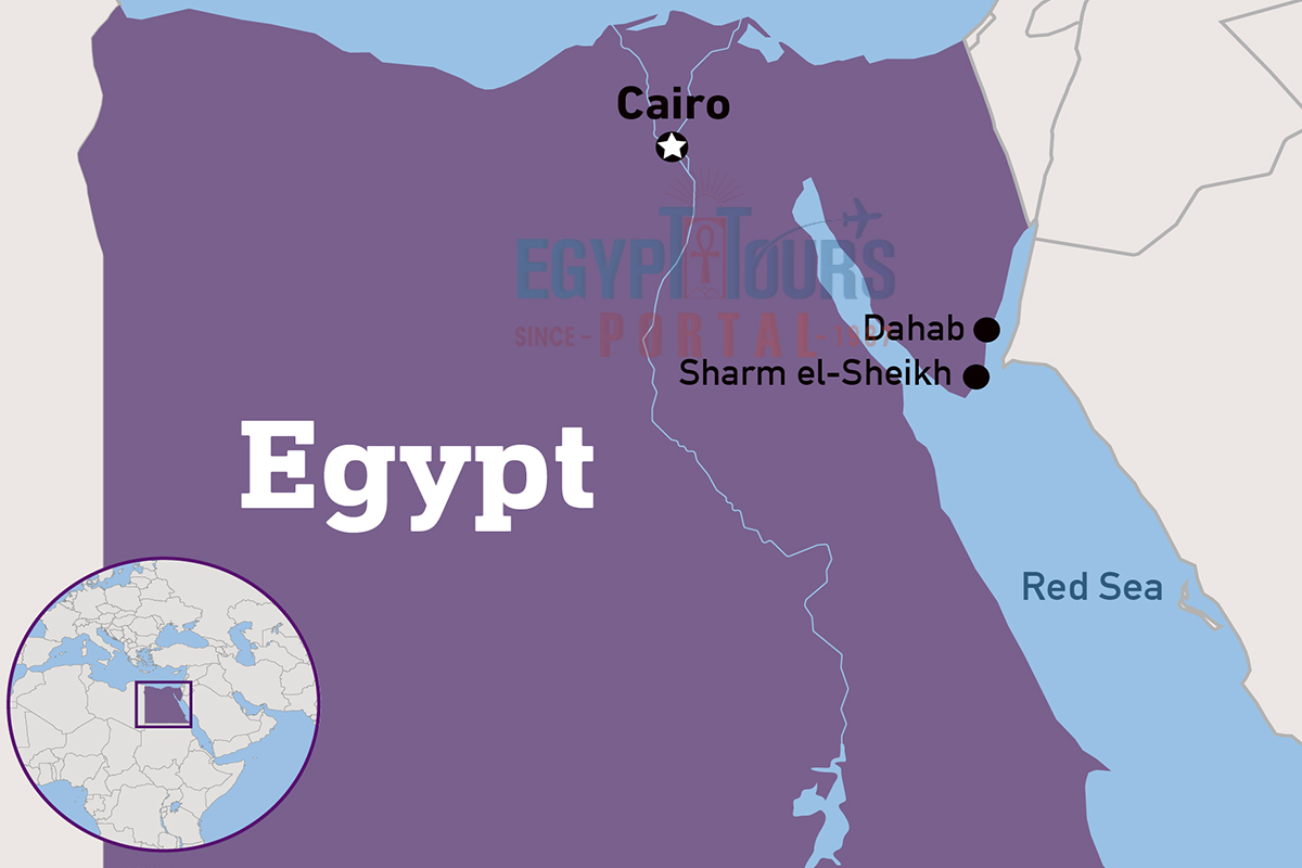 Sharm El Sheikh Map and Location - Egypt Tours Portal