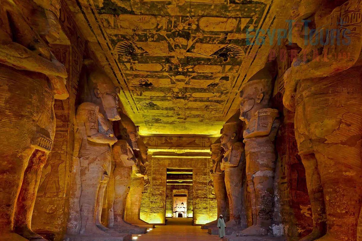Abu Simbel Temple Interior - Egypt Tours Portal