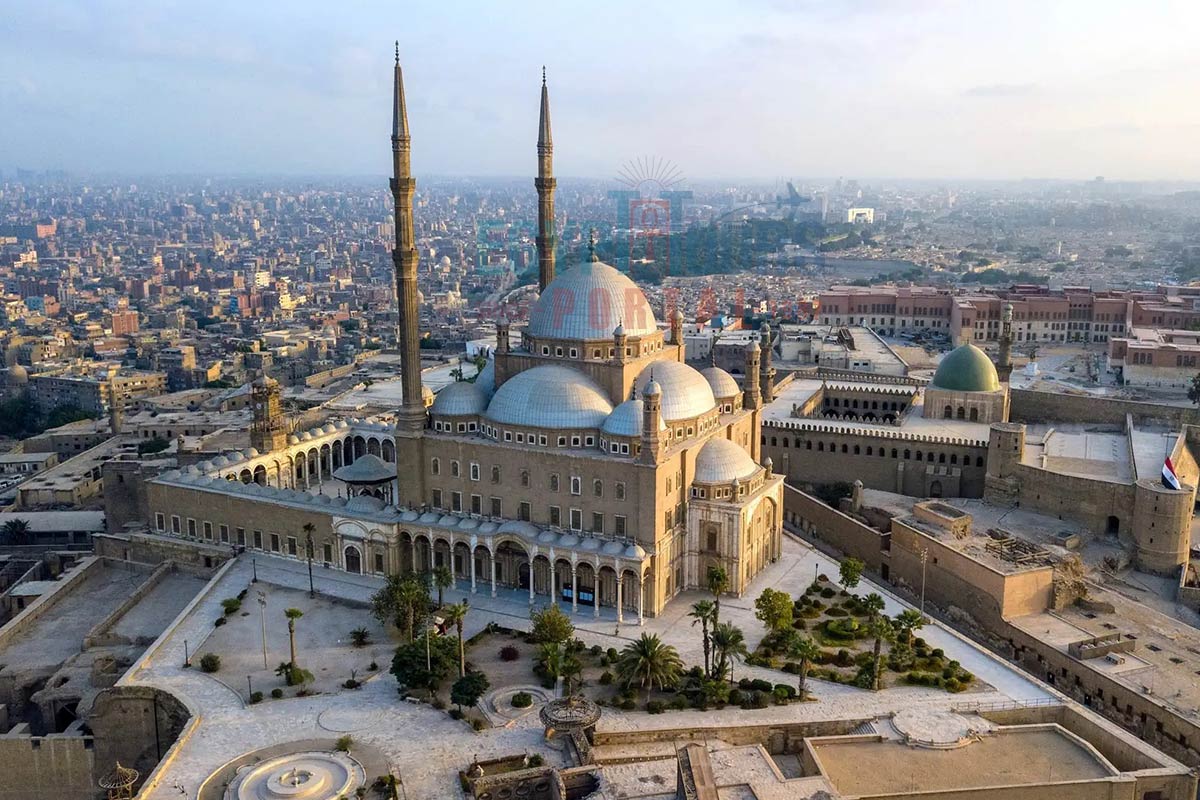 Cairo Citadel Map - Egypt Tours Portal