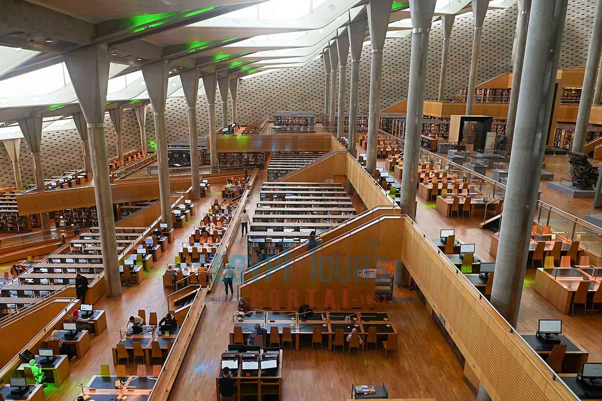 Design and Features of the Bibliotheca Alexandrina - Egypt Tours Portal