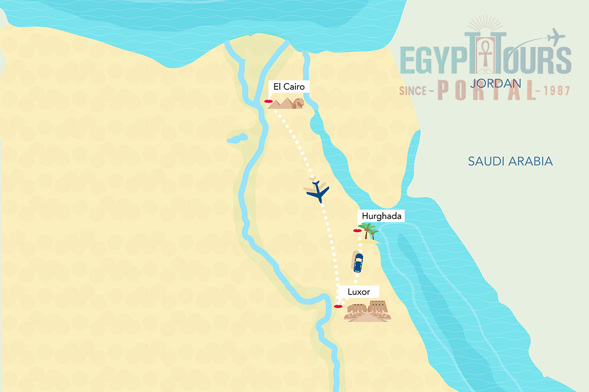 Hurghada Location - Egypt Tours Portal